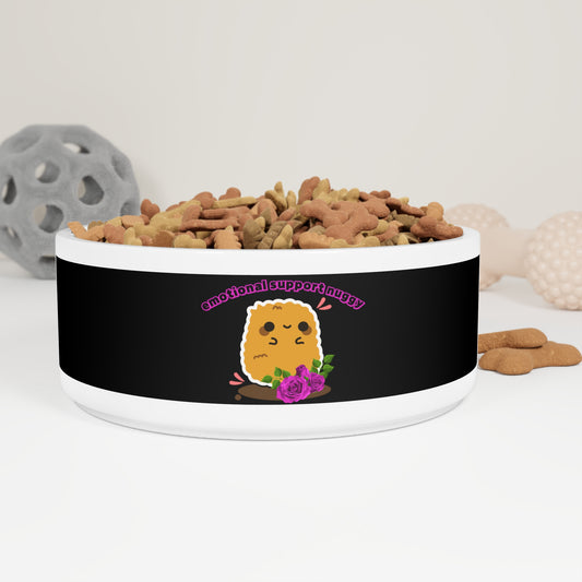 Emotional Support Nuggy Pet Bowl